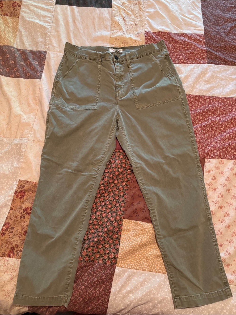 Madewell Green Pants